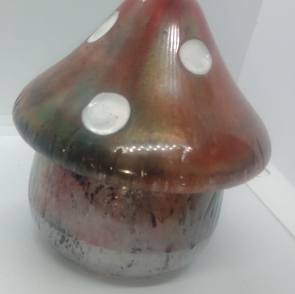 Handmade Mushroom jars each one of a kind - Picture 6 of 8